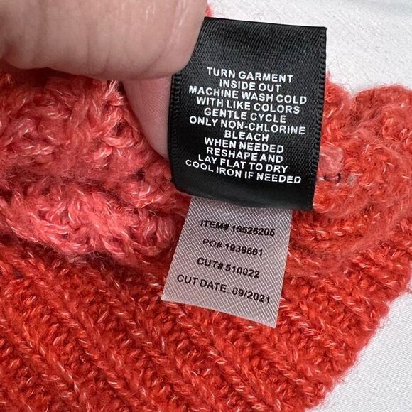 Torrid multi striped V-neck pullover oversized sweater size 1X - Picture 16 of 16